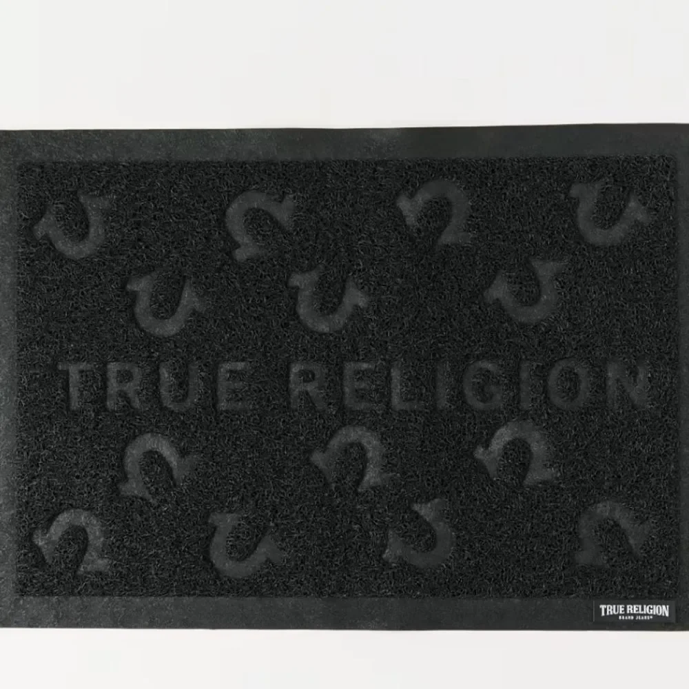 True Religion Waterproof Pet Placemat- Black